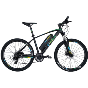 Електровелосипед TRINX E-Bike X1E 17 Matt-Black-Green-Blue (X1EMBGB) в Чернігові