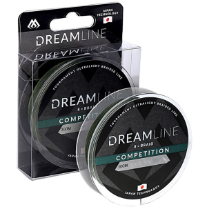 Шнур Mikado Dream Line Competition 8-Braid 300 м 0.18 мм 18.32 кг Зелений (ZDL000G-300-018) в Чернігові