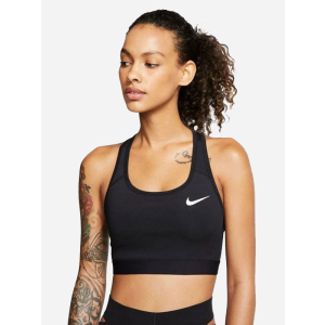 Спортивний топ Nike Swoosh Band Bra Non Pad BV3900-010 M Чорний (193655466694) краща модель в Чернігові