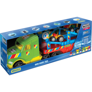 Вантажівка Wader Magic Truck Basic з авто-баггі (36350) надійний