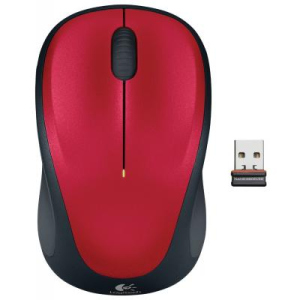 Миша Wireless Logitech M235 (910-002496) Red USB ТОП в Чернігові