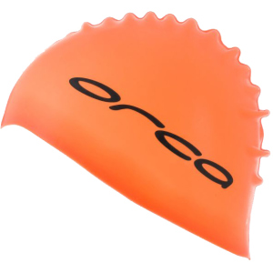 Шапочка для плавания Orca Silicone Swimcap Orange (DVA00054) ТОП в Чернигове