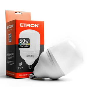 LED лампа ETRON 1-EHP-305 T140 50W 6500K E27 ТОП в Чернігові