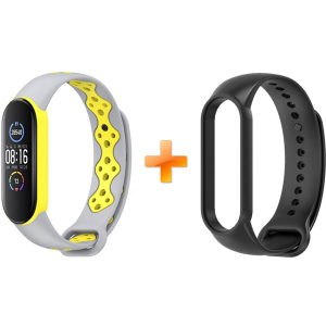 Xiaomi Mi Band 5 MiJobs Sport Grey/Yellow (MJ5-SP012GY) краща модель в Чернігові