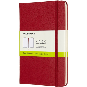 купить Записная книга Moleskine Classic 11,5 х 18 см 192 страницы без линовки Красная (8058647626642)