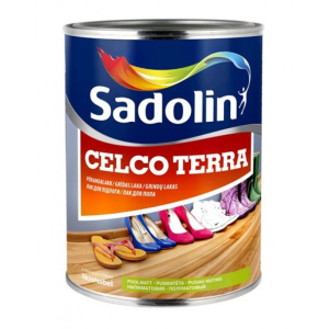 Лак для підлоги Sadolin Celco Terra Напівглянцевий Безбарвний 6 x 1 л ТОП в Чернігові