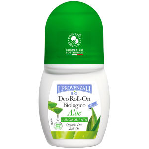 Дезодорант-roll-on I Provenzali Aloe стійкий з органічним соком Алое 50 мл (8025796007585)