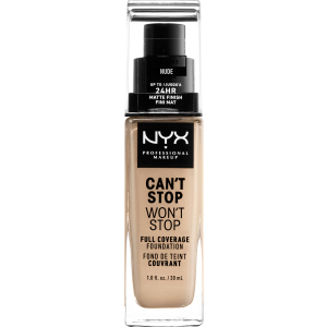 Жидкая тональная основа NYX Professional Makeup Can`t Stop Won`t Stop 24-Hour Foundation 6.5 Soft Nude 30 мл (800897157227) в Чернигове