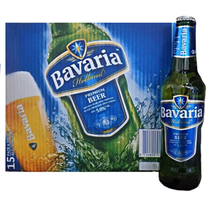 Упаковка пива Bavaria світле відфільтроване 5% 0.5 л x 15 шт (8714800013581) в Чернігові