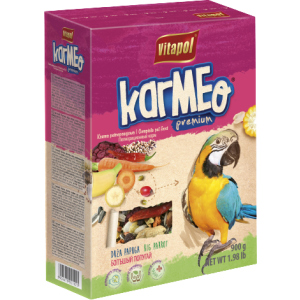 Повсякденний корм для великих папуг Vitapol Karmeo преміум 0.9 кг (2000981188184) ТОП в Чернігові