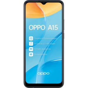 хороша модель Мобільний телефон Oppo A15 2/32GB Dynamic Black (OFCPH2185_BLACK_2/32)