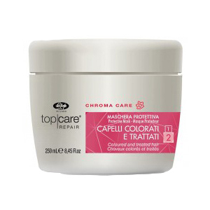 Маска защитная для окрашенных волос Lisap Top Care Repair Chroma Care Protective mask 250 мл (1800070000011) в Чернигове