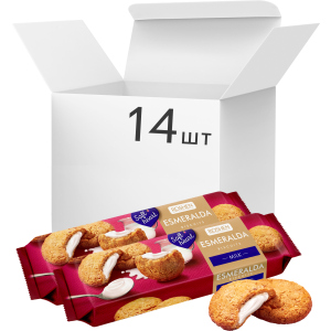 Упаковка печива Roshen Lovita Soft Cream Cookies milk 170 г х 14 шт (4823077633379) в Чернігові