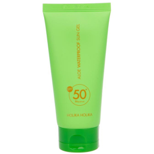 Солнцезащитный гель Holika Holika Aloe Waterproof Sun Gel 50+ SPF / PA++++ 100 мл (8806334375997)