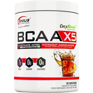 Аминокислота Genius Nutrition BCAA-X5 360 г Кола (5402869110015) в Чернигове