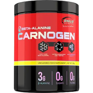 Амінокислота Genius Nutrition Carnogen beta-alanine 300 г (5402956145968) в Чернігові