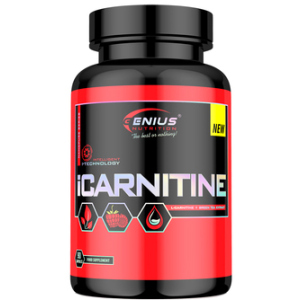 Жироспалювач Genius Nutrition iCarnitine 90 капсул (5478349056258) в Чернігові