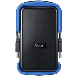 Жорсткий диск HDD ext 2.5 USB 2.0TB Apacer AC631 Black/Blue (AP2TBAC631U-1) ТОП в Чернігові