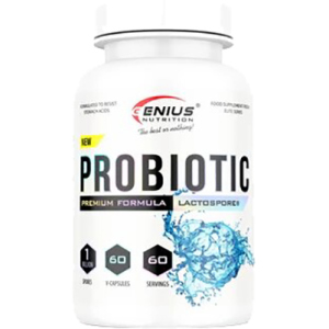 Пробиотик Genius Nutrition Probiotic 60 капсул (5402395706584) в Чернигове