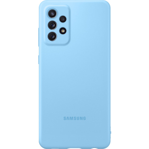 Панель Samsung Silicone Cover Samsung Galaxy A72 Blue (EF-PA725TLEGRU) надійний