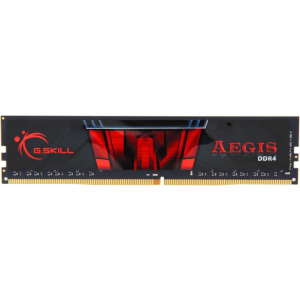 Память 8Gb DDR4, 2666 MHz, G.Skill Aegis, 19-19-19-43, 1.2V (F4-2666C19S-8GIS)