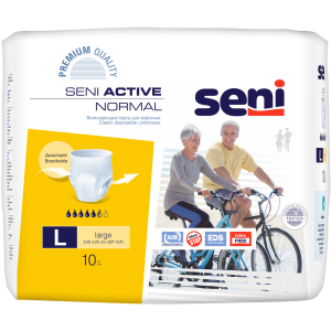 Підгузки-трусики для дорослих Seni Active Normal Large 10 шт (5900516693053) краща модель в Чернігові