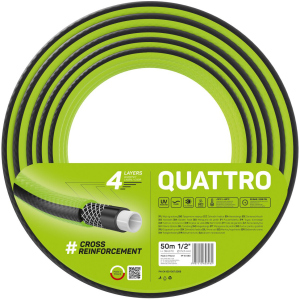 Поливальний шланг Cellfast Quattro 50 м 1/2” (10-063) в Чернігові