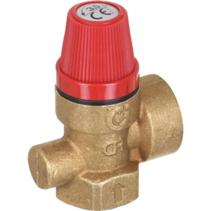 Запобіжний клапан Caleffi DN 3/4" (6 бара) для систем опалення (311560) в Чернігові