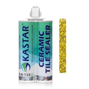 Двокомпонентна епоксидна фуга затирка Kastar Ceramic Tile Sealant Colorful Gold/Золотий, 400мл. в Чернігові