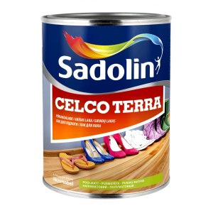 Лак для пола Sadolin Celco Terra 45 1 л Полуглянцевый ТОП в Чернигове