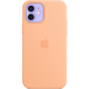 Панель Apple MagSafe Silicone Case для iPhone 12/12 Pro Cantaloupe (MK023ZE/A) надійний