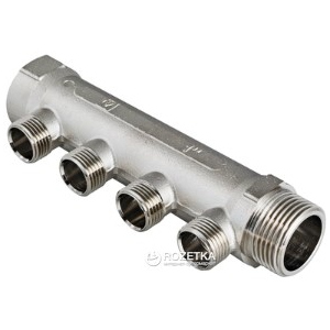 Коллектор VALTEC с наружной резьбой 3/4" х 1/2" (3 вых.) (VTc.500.N.0503) ТОП в Чернигове