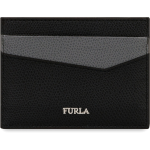 Візитниця шкіряна Furla Marte S Credit Card Case 976806 Чорна (800070041084) краща модель в Чернігові