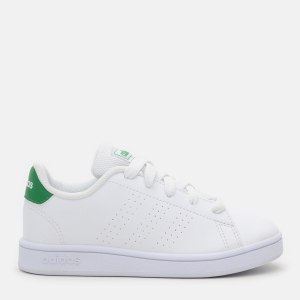 купить Кеды детские Adidas Advantage K EF0213 28 Ftwwht/Green/Gretwo (4061622793592)