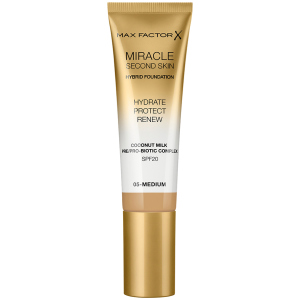 Тональная основа Max Factor Miracle Second Skin №05 Medium 30 мл (3614229764833) в Чернигове