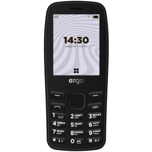 Мобильный телефон Ergo B241 Dual Sim Black