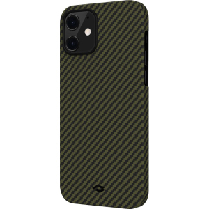 Панель Pitaka MagEZ Case Twill Apple iPhone 12 mini Black/Yellow (KI1205) в Чернігові