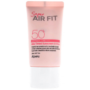 Сонцезахисний тонуючий крем A'pieu Super Air Fit Mild Tinted Sunscreen SPF50+ PA+++ 50 мл (8809643530538) в Чернігові