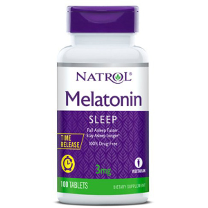 Вітаміни Natrol Melatonin 3 мг T/R 100 таблеток (047469004583) в Чернігові