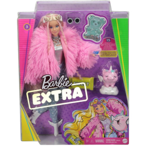 Лялька Barbie Екстра в рожевій пухнастій шубці (GRN28) (0887961908480) в Чернігові