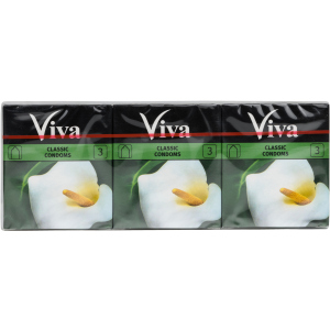 Упаковка презервативів Viva Класичні 36 шт (9556564081678) ТОП в Чернігові