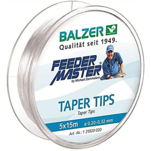 Лісочка Balzer Taper Tips 5х15 м 0.32-0.20 мм Прозора (12592 020) рейтинг