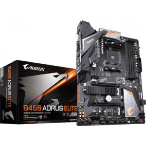 Материнская плата GIGABYTE B450 AORUS ELITE надежный