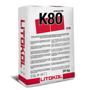 Клей на цементной основе Litokol LITOFLEX PRO K80 20кг (K80PROB0020) Белый надежный