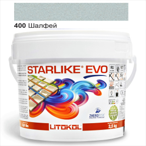 Епоксидна затирка Litokol Starlike EVO 400 Шавлія 2,5 кг рейтинг