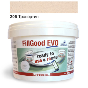 Поліуретанова затирка Litokol FillGood EVO 205 (Травертін) 5кг. ТОП в Чернігові