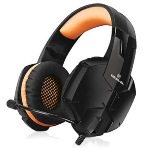 Наушники REAL-EL GDX-7700 SURROUND 7.1 black-orange лучшая модель в Чернигове