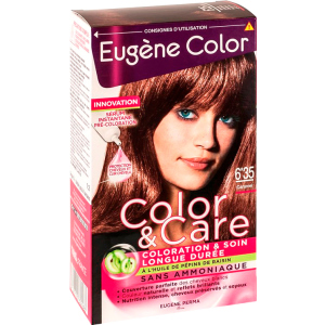 Фарба для волосся Eugene Perma без аміаку Color & Care 6.35 Темний Блондин Золотистий Червоне Дерево 125 мл (3140100336283) ТОП в Чернігові