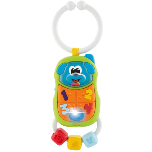 Игрушка-погремушка Chicco Puppy Phone (09708.00) рейтинг