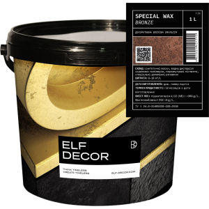 Декоративний віск Elf Decor Special Wax 1л Bronze (mba1d122w) ТОП в Чернігові